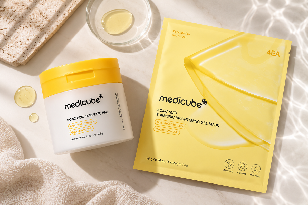 La gamme Kojic Acid + Turmeric